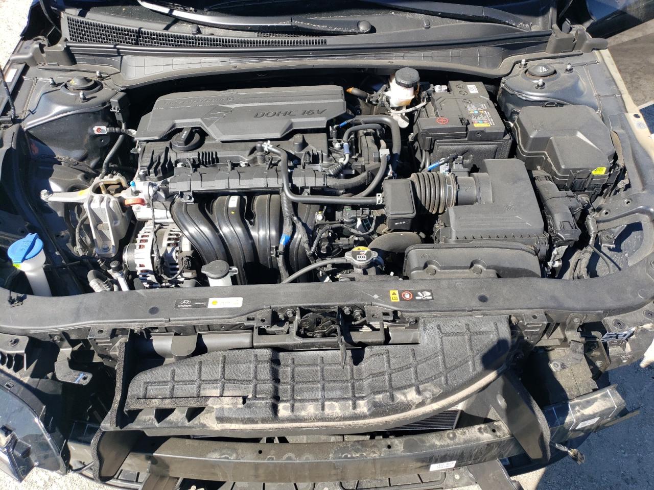 2024 Hyundai Elantra VIN KMHLM4DG1RU710767 Copart auction photo, front end damage thumbnail 12