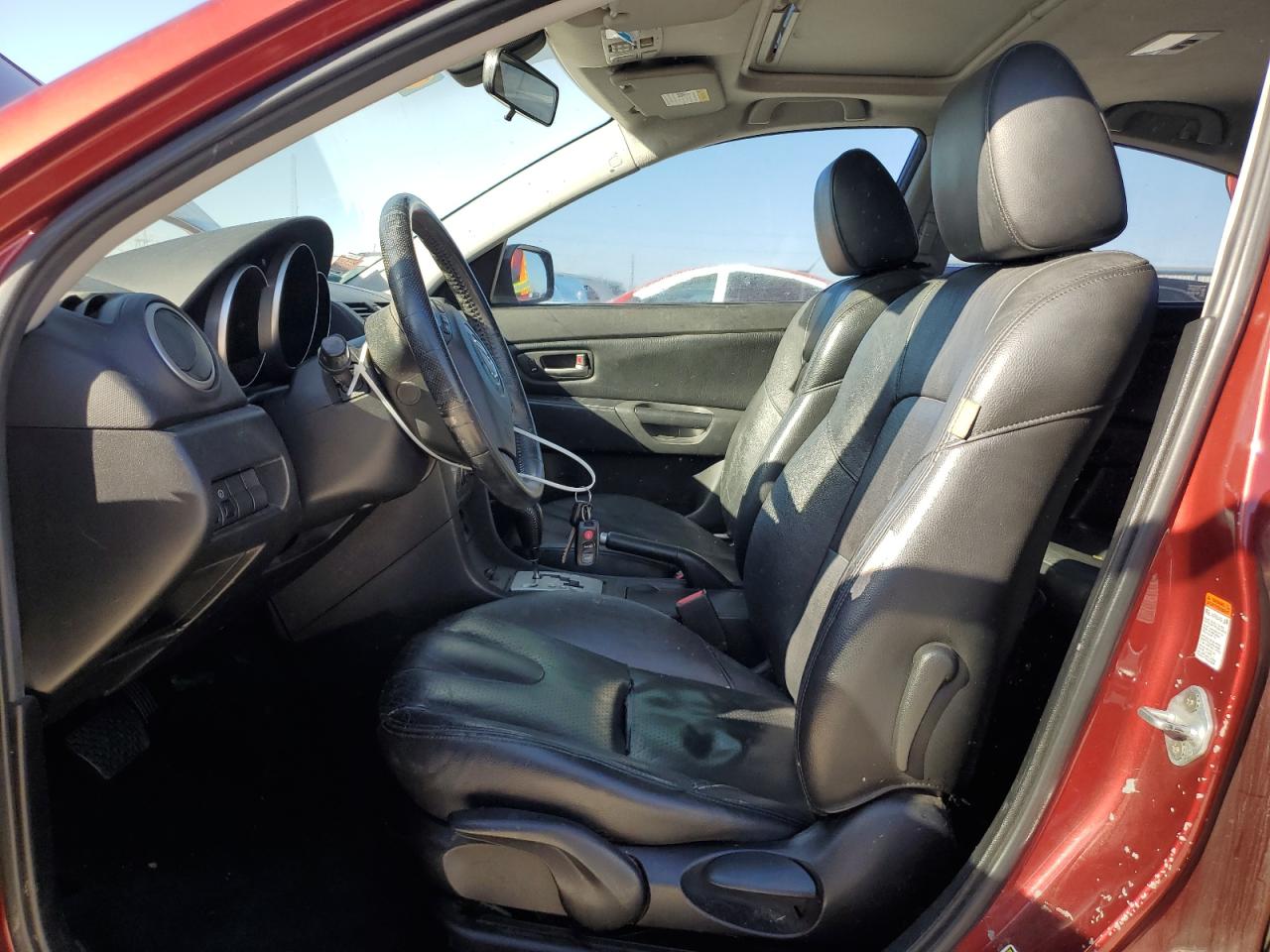 2006 Mazda 3 VIN JM1BK323961425408 Copart auction photo, front end / minor dent/scratches damage thumbnail 7
