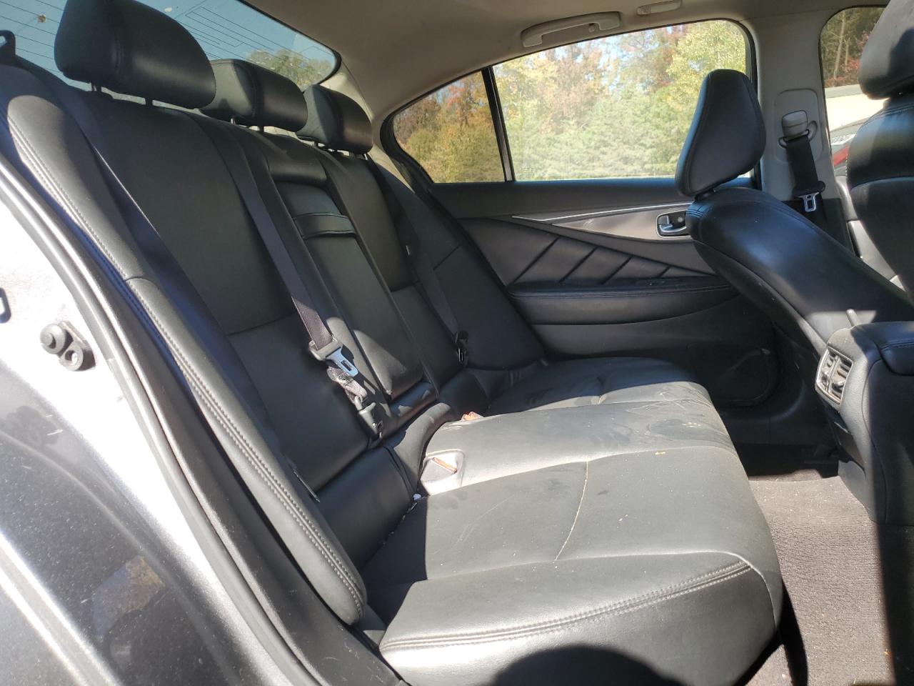 2015 Infiniti Q50 VIN JN1BV7AR1FM422346 Copart auction photo, vandalism damage thumbnail 10