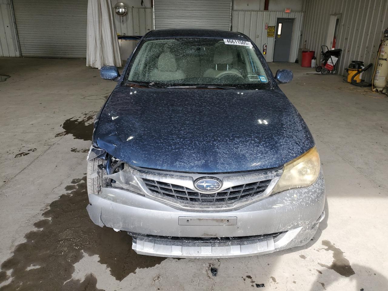 2008 Subaru Impreza VIN JF1GH636X8H830966 Copart auction photo, front end damage thumbnail 5