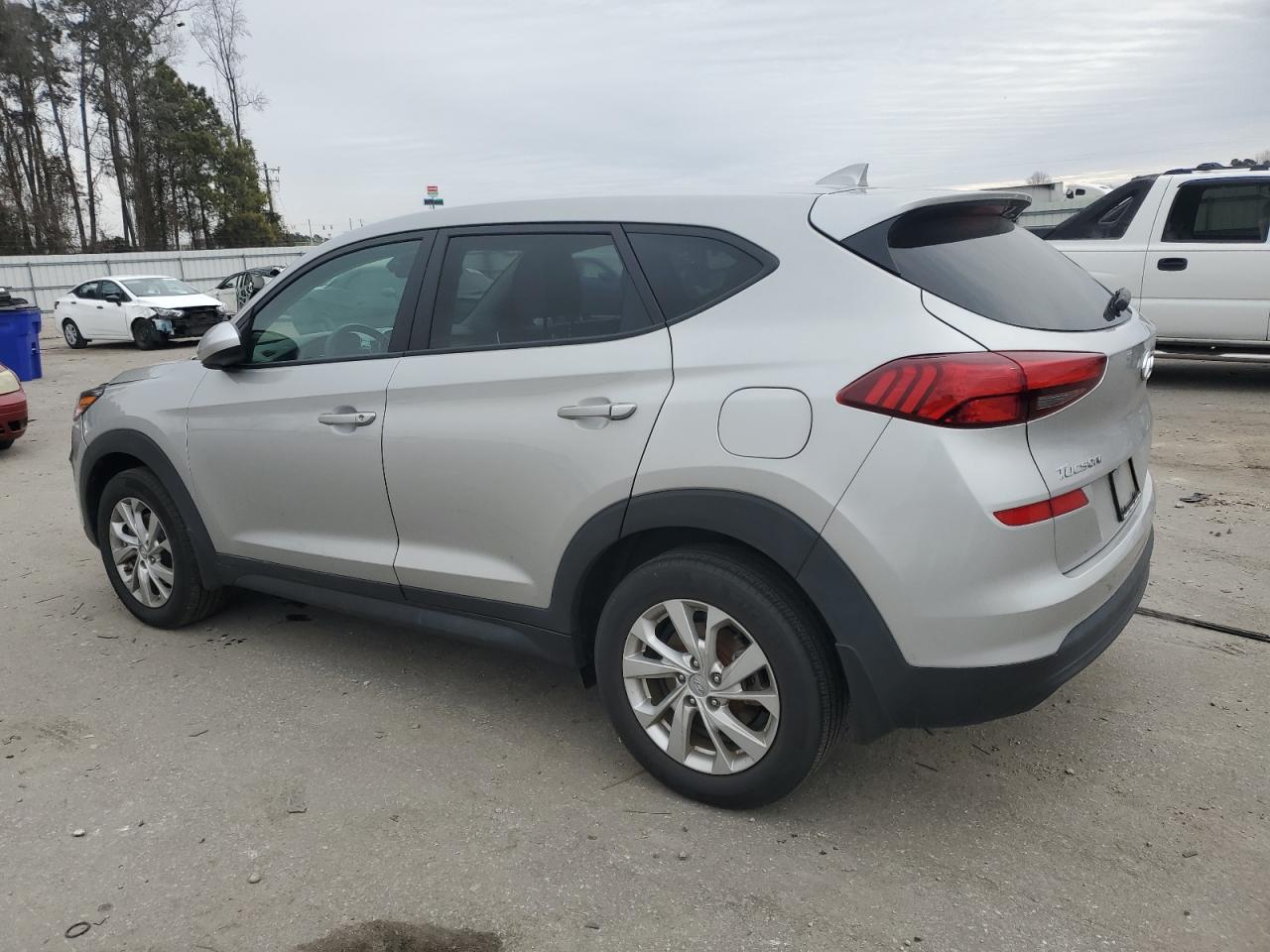 2020 Hyundai Tucson VIN KM8J2CA47LU280641 Copart auction photo, front end damage thumbnail 2