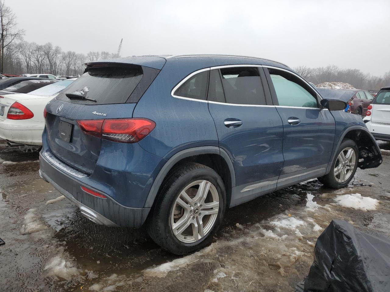 2021 Mercedes-Benz GLA-klasse VIN W1N4N4HB9MJ271700 Copart auction photo, front end damage thumbnail 3