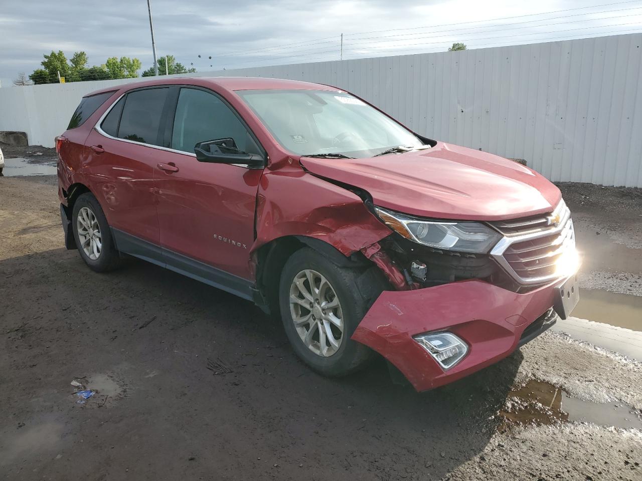 2018 Chevrolet Equinox VIN 2GNAXJEV0J6279489 Copart auction photo, front end / rear end damage thumbnail 4