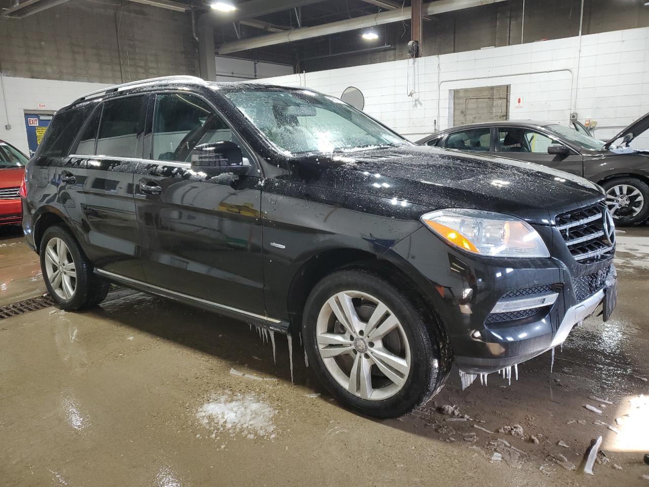 2012 Mercedes-Benz M-klasse VIN 4JGDA5HB6CA064409 Copart auction photo, rear end damage thumbnail 4