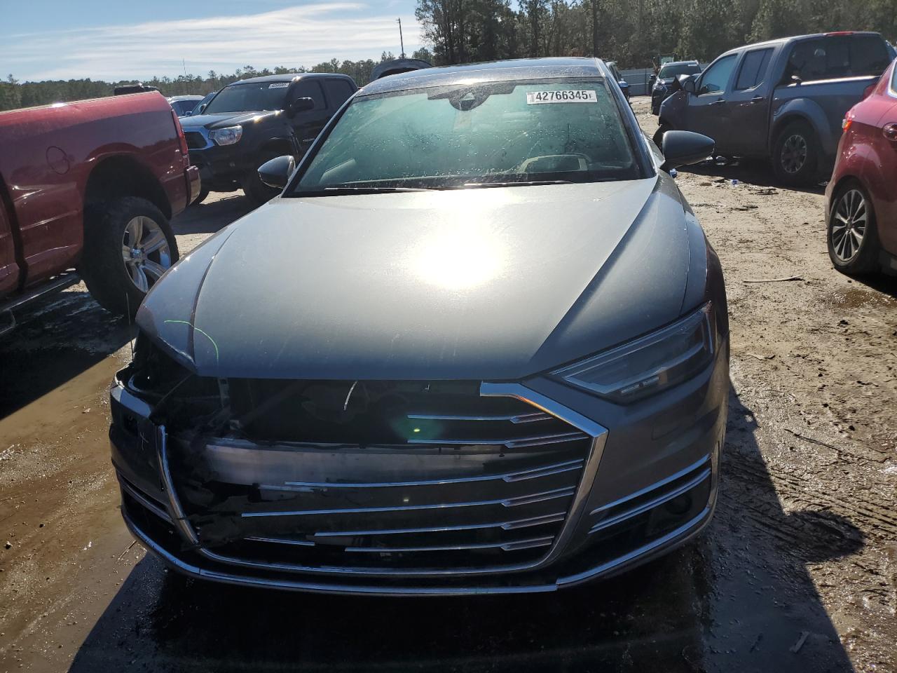 2019 Audi A8 VIN WAU8DAF82KN007562 Copart auction photo, front end damage thumbnail 5