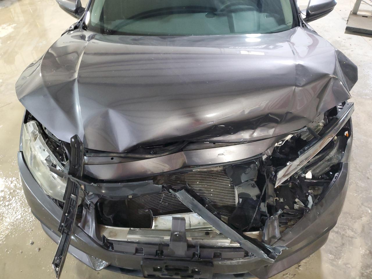 2016 Honda Civic VIN 19XFC2F55GE031343 Copart auction photo, front end damage thumbnail 11