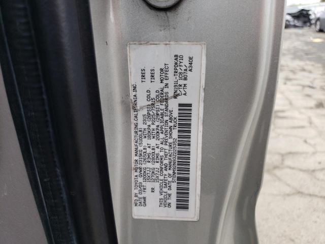 2003 Toyota Tacoma VIN 5TENM92N93Z225352 Copart auction photo, front end / undercarriage damage thumbnail 12