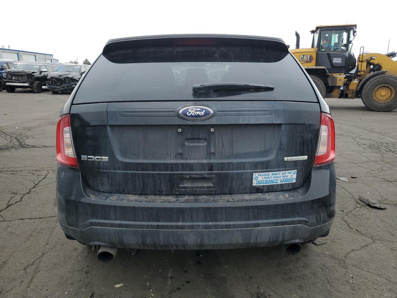 2013 Ford Edge VIN 2FMDK3G96DBC22754 Copart auction photo, side damage thumbnail 6