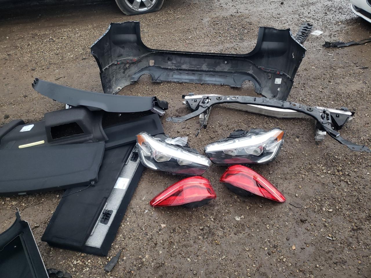 2020 BMW X1 VIN WBXJG9C05L3L90650 Copart auction photo, front end / rear end damage thumbnail 12