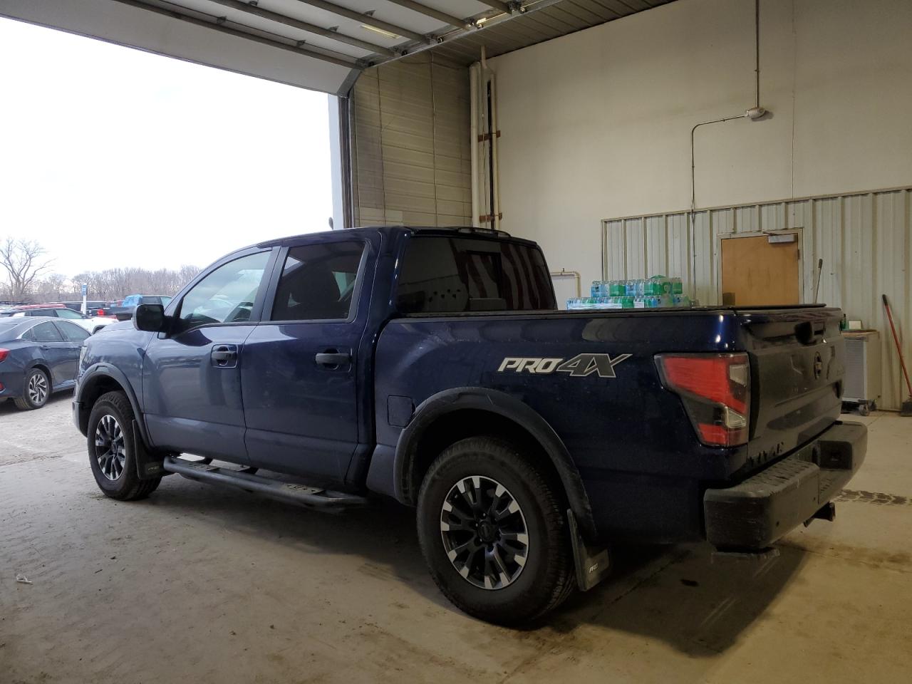 2021 Nissan Titan VIN 1N6AA1ED1MN506154 Copart auction photo, side / rear end damage thumbnail 2