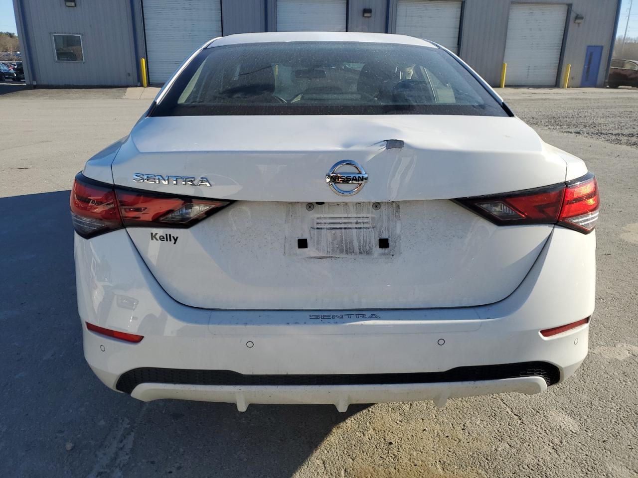 2021 Nissan Sentra VIN 3N1AB8BV5MY210467 Copart auction photo, front end / side damage thumbnail 6