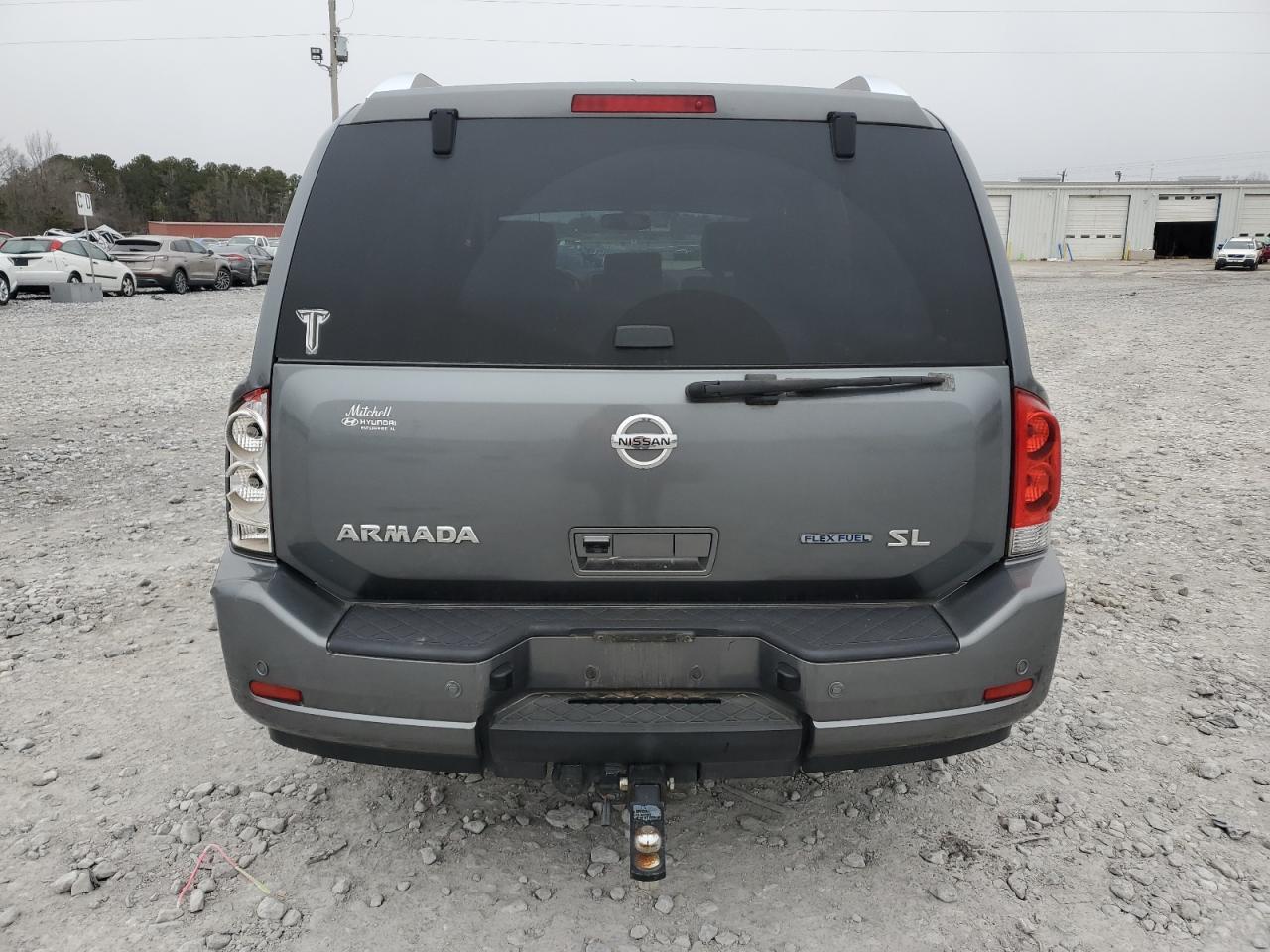 2015 Nissan Armada VIN 5N1BA0ND2FN615920 Copart auction photo, side damage thumbnail 6
