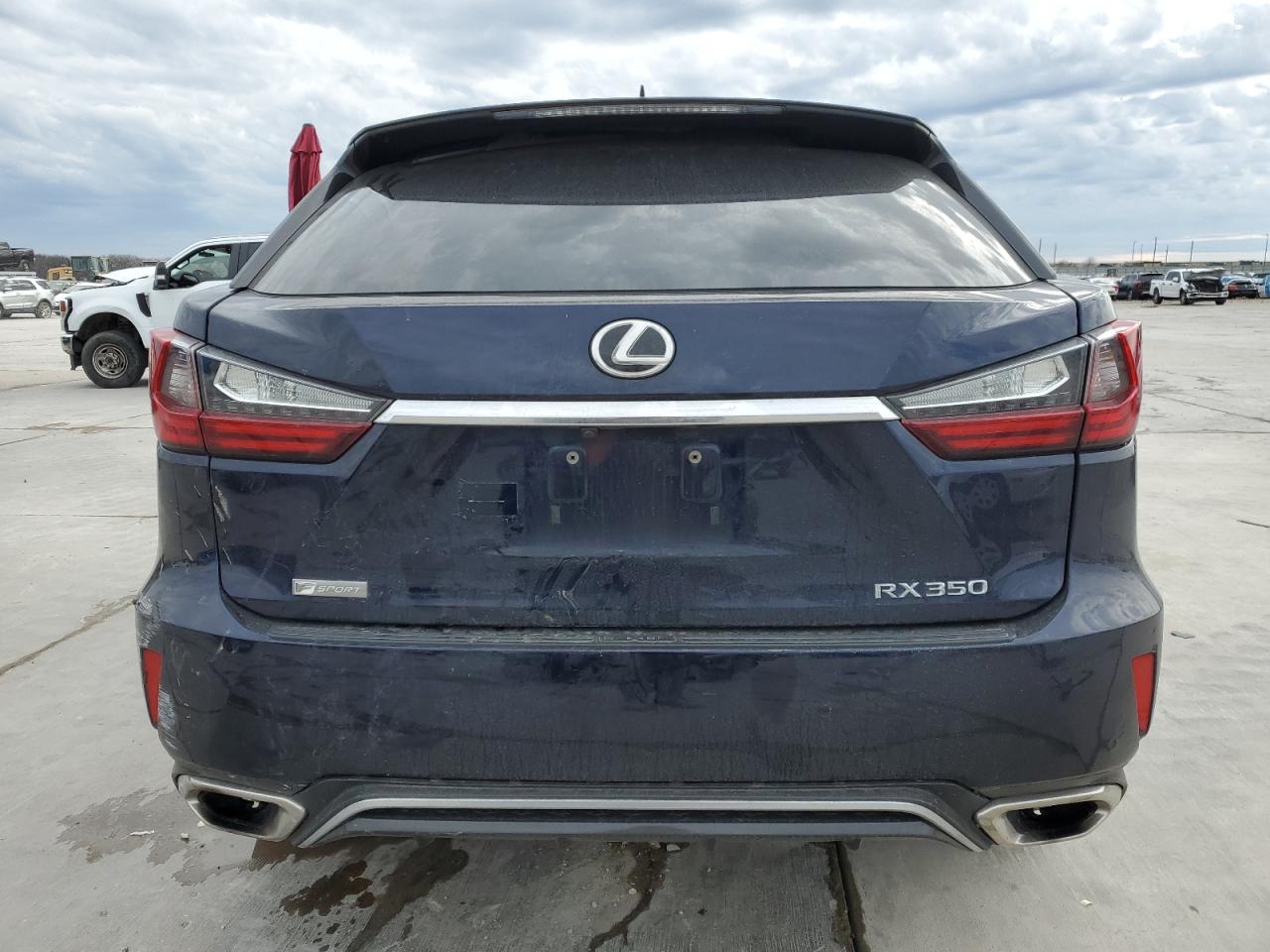 2016 Lexus RX VIN 2T2BZMCA9GC003338 Copart auction photo, front end / side damage thumbnail 6