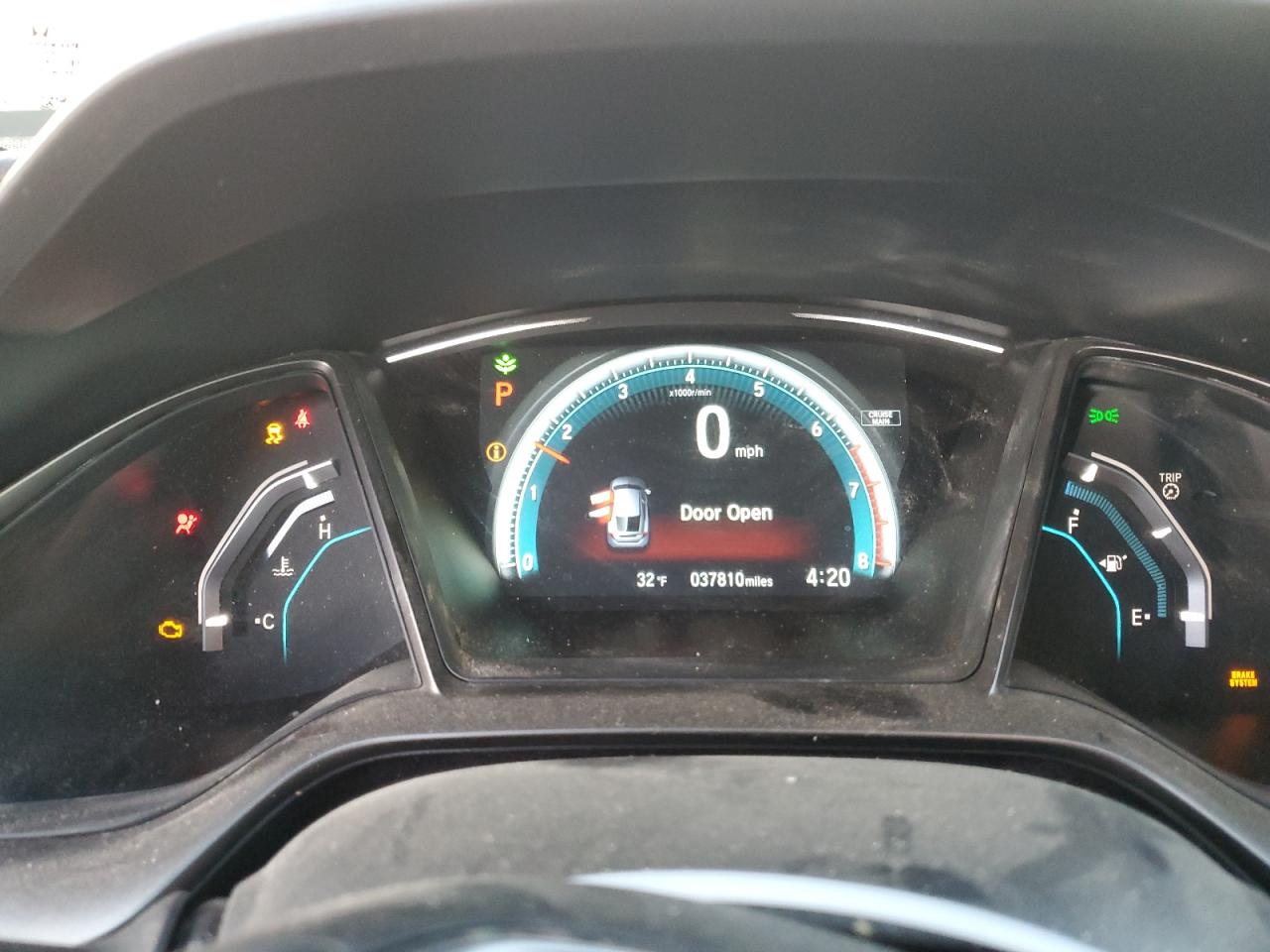 2018 Honda Civic VIN SHHFK7H70JU212705 Copart auction photo, side / front end damage thumbnail 9