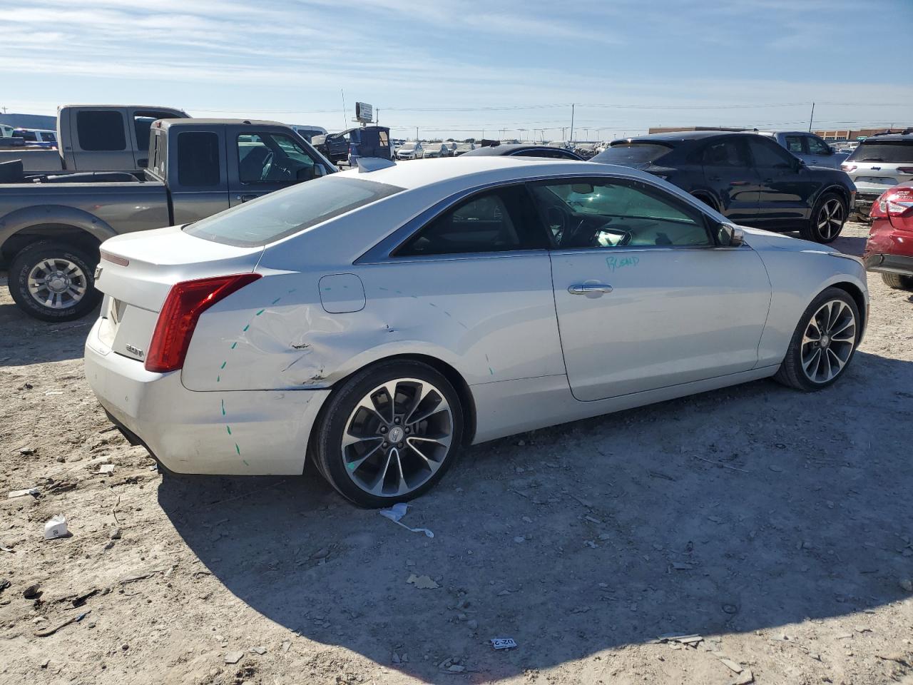 2015 Cadillac ATS VIN 1G6AB1RX3F0121380 Copart auction photo, side / minor dent/scratches damage thumbnail 3