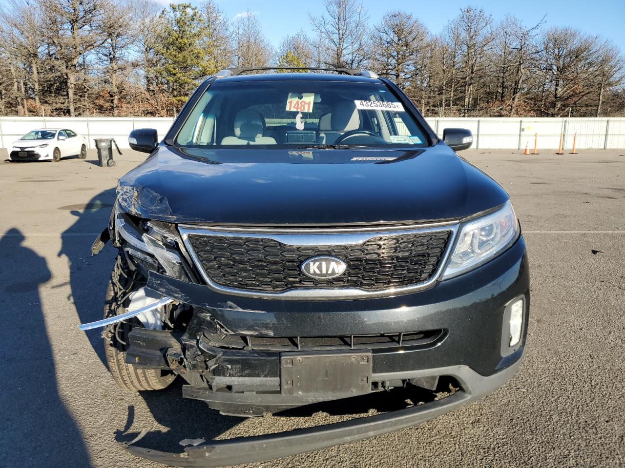 2014 KIA Sorento VIN 5XYKT3A69EG429739 Copart auction photo, front end / minor dent/scratches damage thumbnail 5