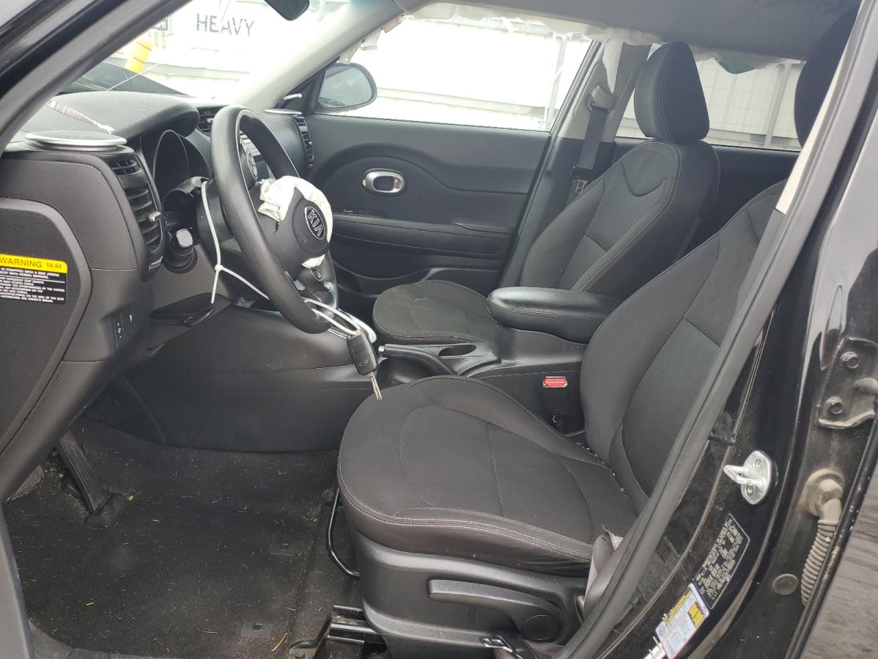 2015 KIA Soul VIN KNDJN2A21F7783315 Copart auction photo, all over damage thumbnail 7