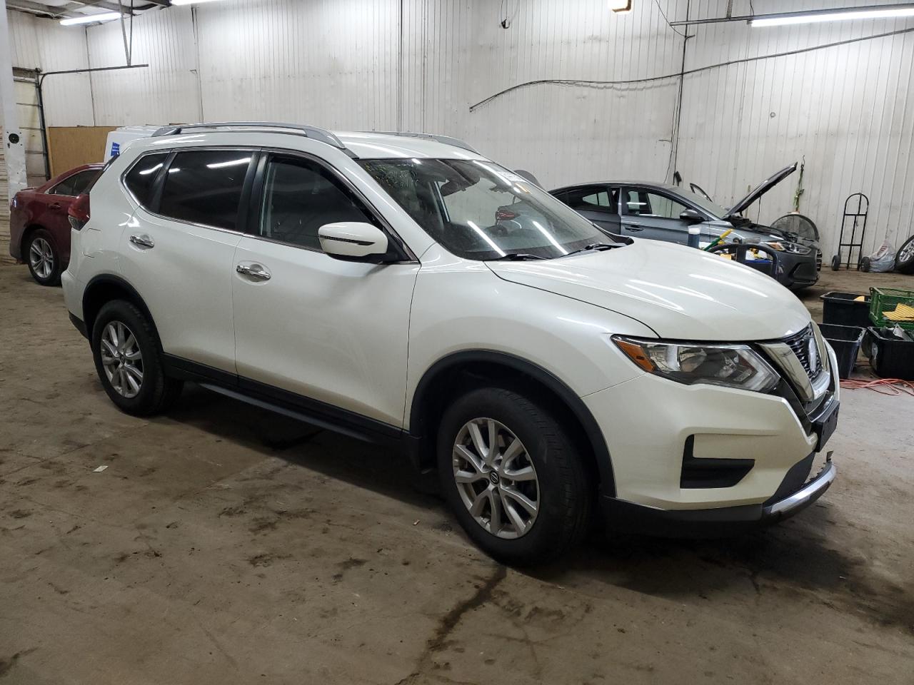 2019 Nissan Rogue VIN 5N1AT2MV1KC737072 Copart auction photo, front end / undercarriage damage thumbnail 4