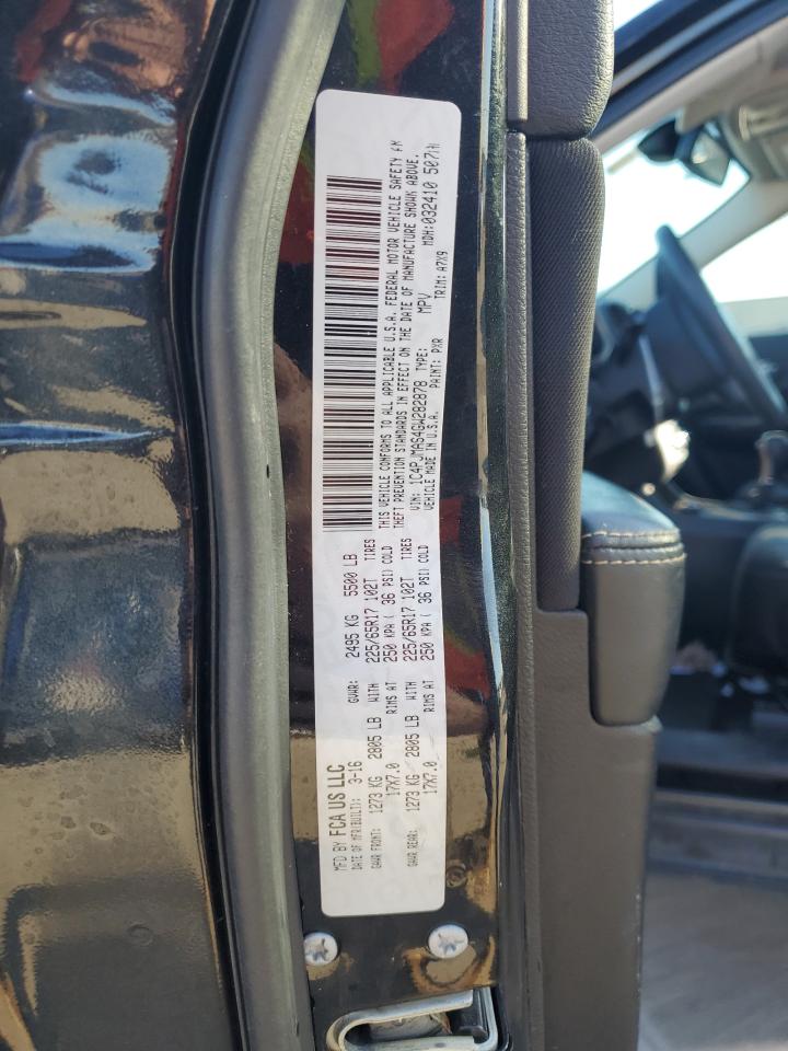2016 Jeep Grand Cherokee VIN 1C4PJMAS4GW282878 Copart auction photo, front end / hail damage thumbnail 14