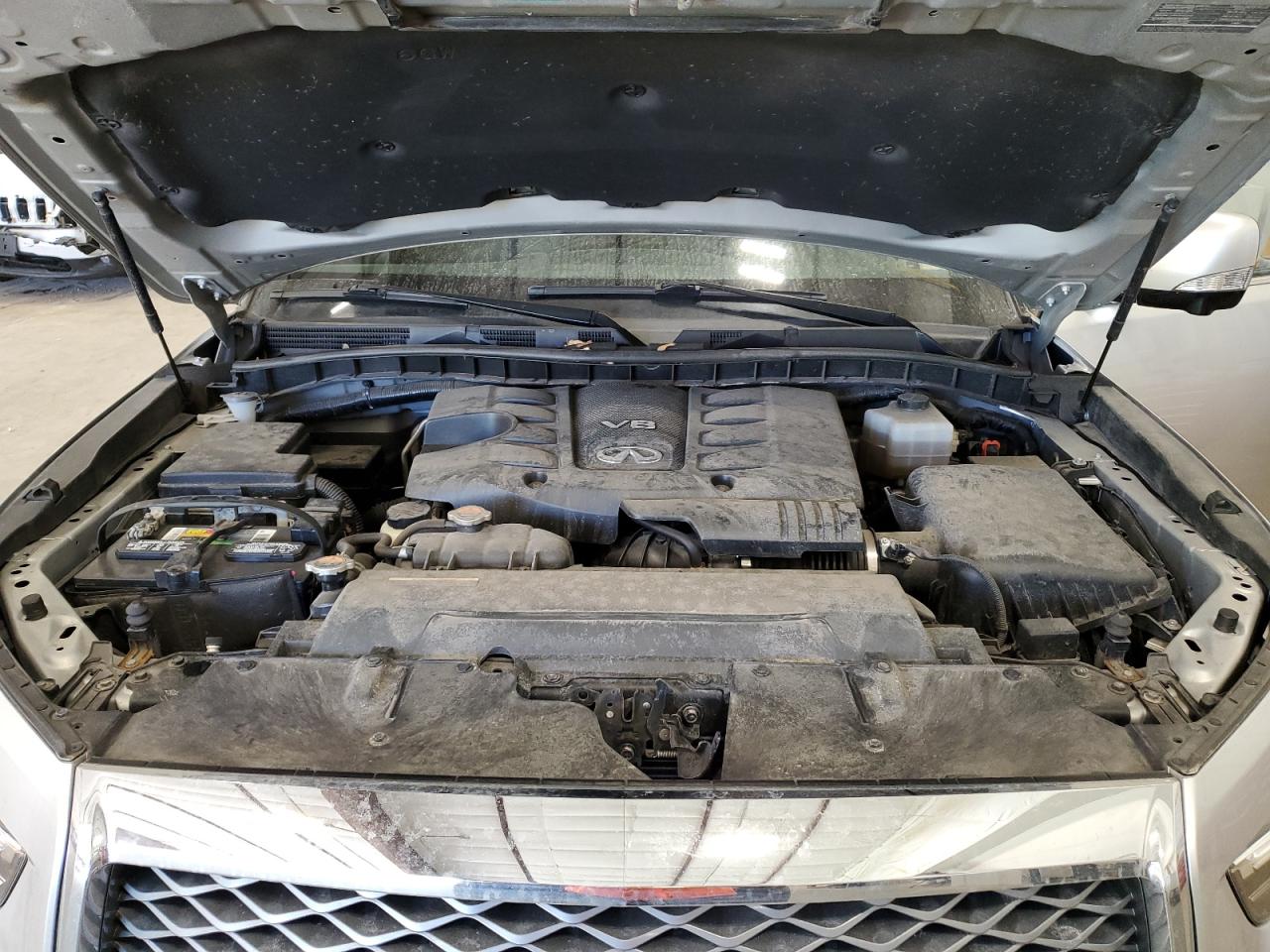 2019 Infiniti QX80 VIN JN8AZ2NF0K9686255 Copart auction photo, rear end damage thumbnail 12