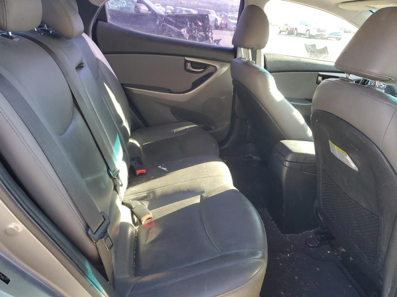2013 Hyundai Elantra VIN 5NPDH4AE3DH254077 Copart auction photo, front end / rear end damage thumbnail 10
