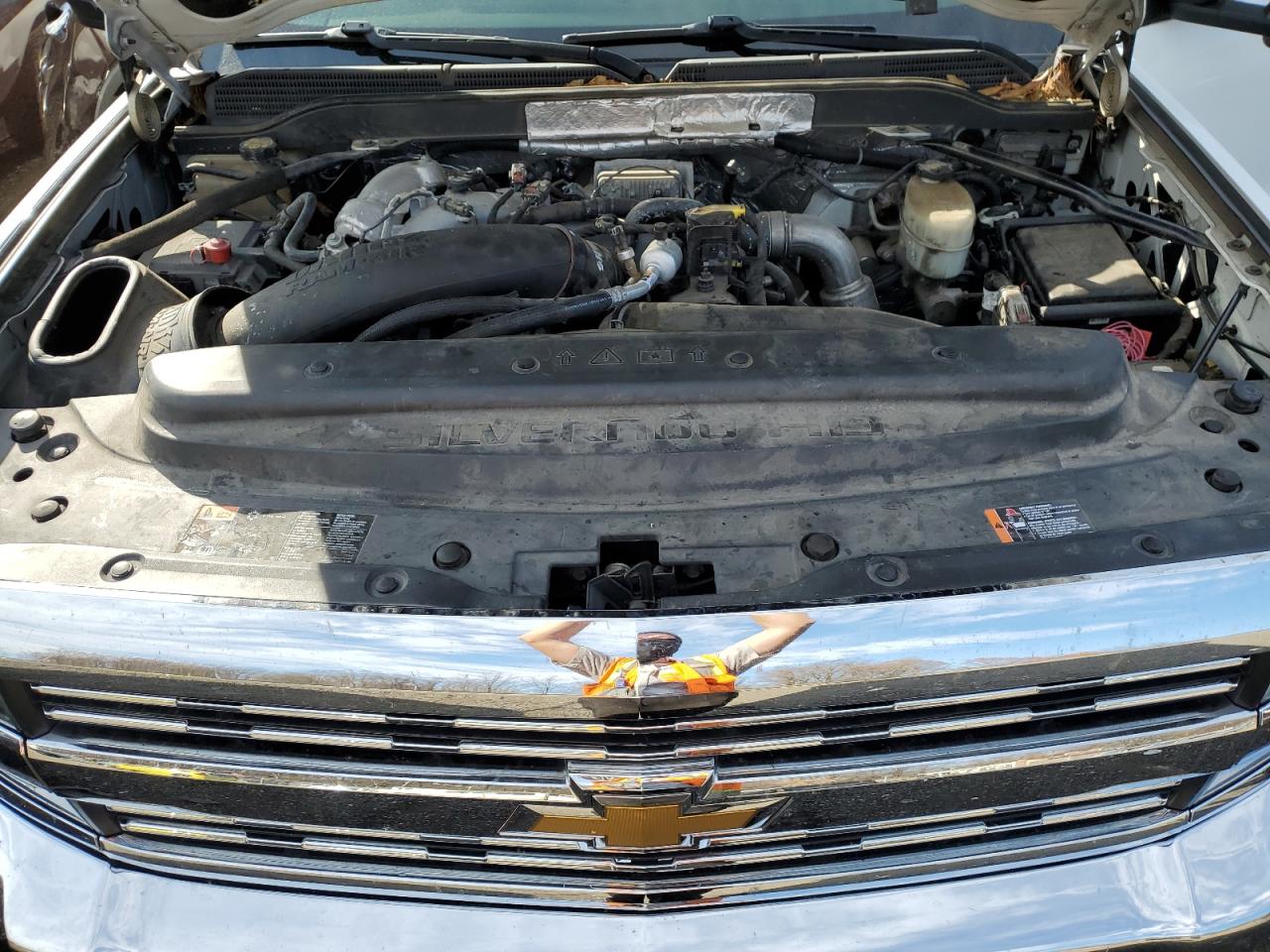 2018 Chevrolet Silverado VIN 1GC1KVEY5JF153627 Copart auction photo, side / minor dent/scratches damage thumbnail 11