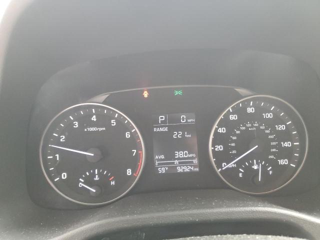 2017 Hyundai Elantra VIN KMHD74LF2HU136201 Copart auction photo, side / front end damage thumbnail 9