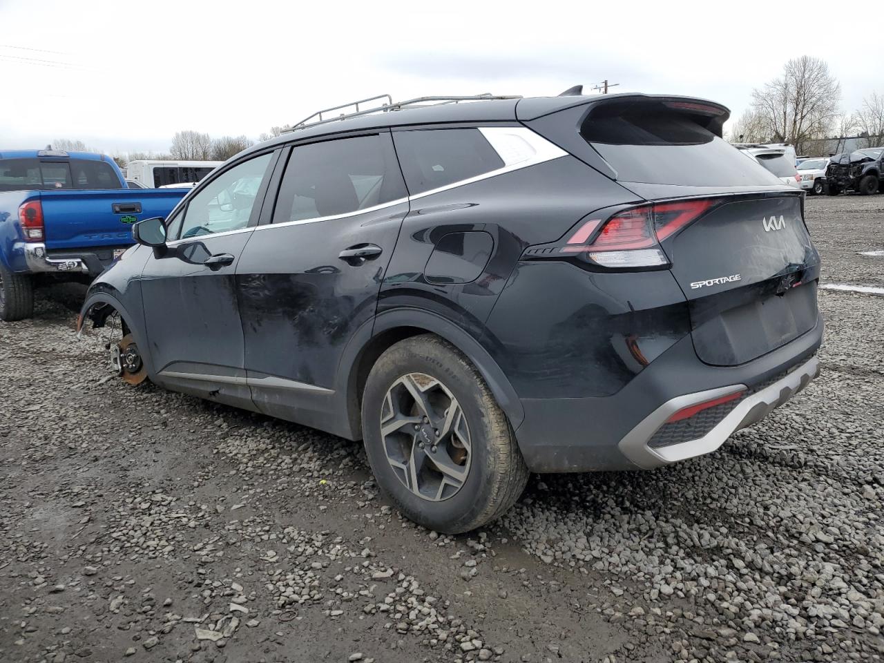 2024 KIA Sportage VIN KNDPUCDF9R7224195 Copart auction photo, front end / undercarriage damage thumbnail 2