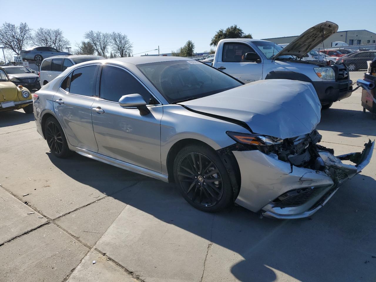 2022 Toyota Camry VIN 4T1K61AK1NU030827 Copart auction photo, front end damage thumbnail 4