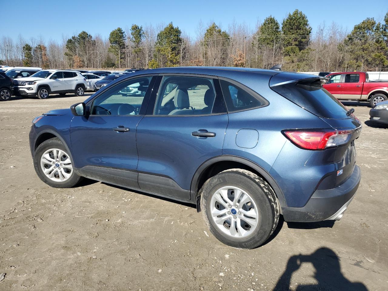 2020 Ford Escape VIN 1FMCU0F69LUB59329 Copart auction photo, front end damage thumbnail 2
