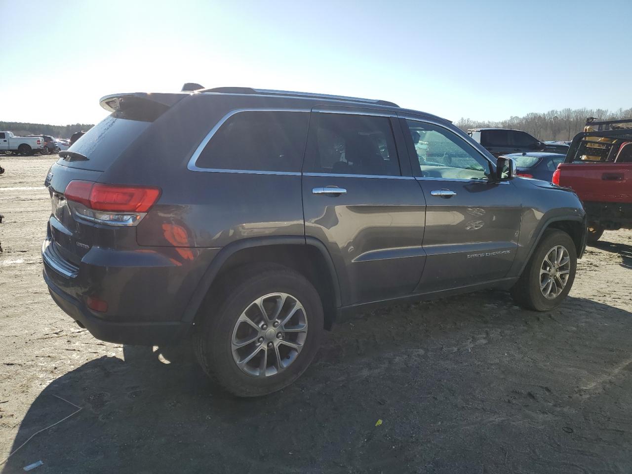 2015 Jeep Grand Cherokee VIN 1C4RJFBG1FC206033 Copart auction photo, front end damage thumbnail 3