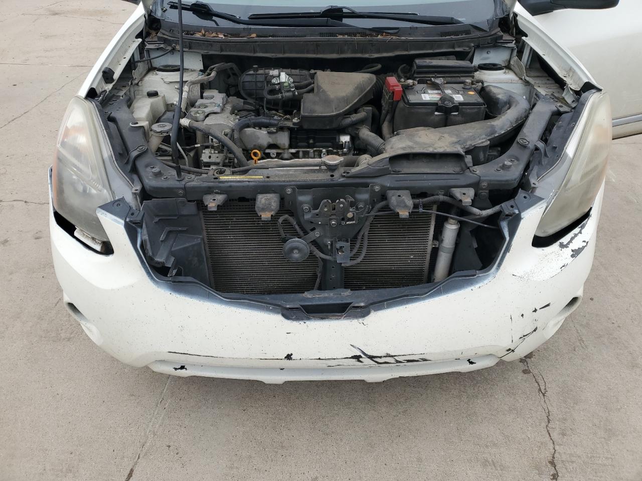2015 Nissan Rogue VIN JN8AS5MT9FW665683 Copart auction photo, front end / hail damage thumbnail 12