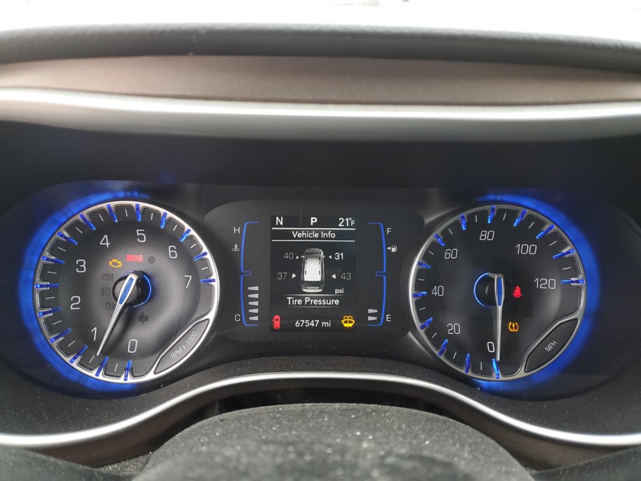 2019 Chrysler Pacifica VIN 2C4RC1FG0KR541163 Copart auction photo, front end / side damage thumbnail 9