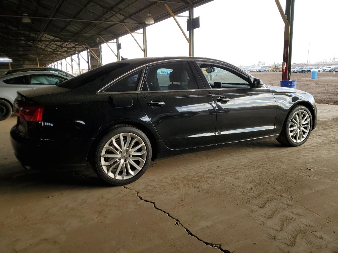 2014 Audi A6 VIN WAUDFAFC5EN159689 Copart auction photo, rear end damage thumbnail 3