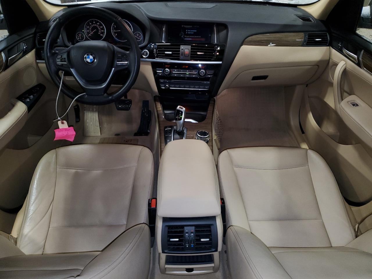 2015 BMW X3 VIN 5UXWX9C5XF0D50506 Copart auction photo, rear end / undercarriage damage thumbnail 8