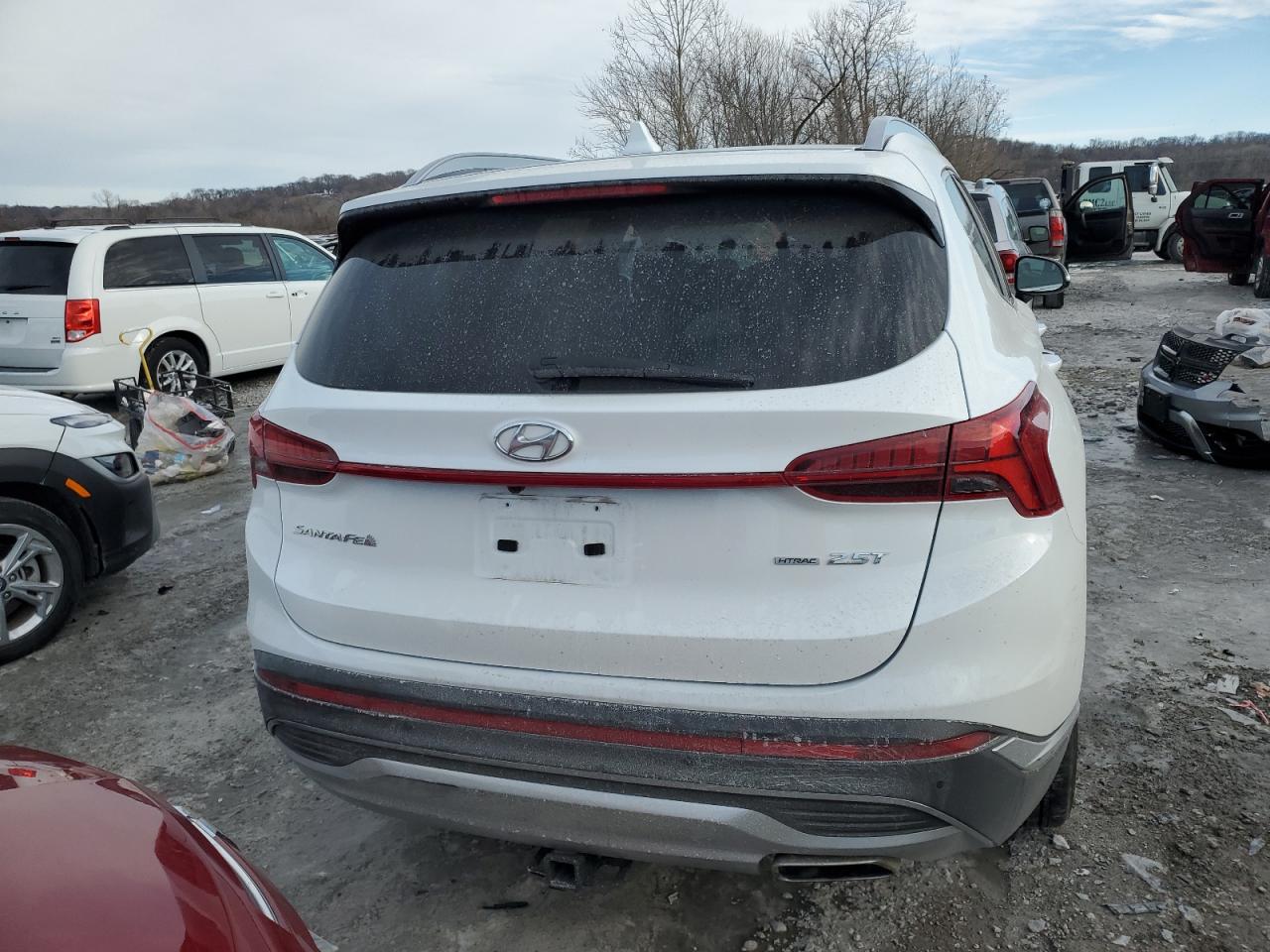 2022 Hyundai Santa Fe VIN 5NMS4DAL8NH458311 Copart auction photo, mechanical / front end damage thumbnail 6
