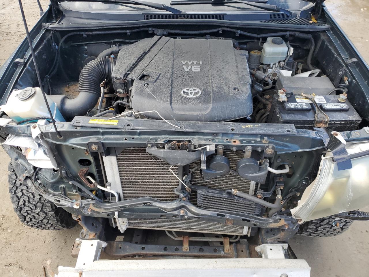 2011 Toyota Tacoma VIN 3TMLU4EN8BM076854 Copart auction photo, front end damage thumbnail 11