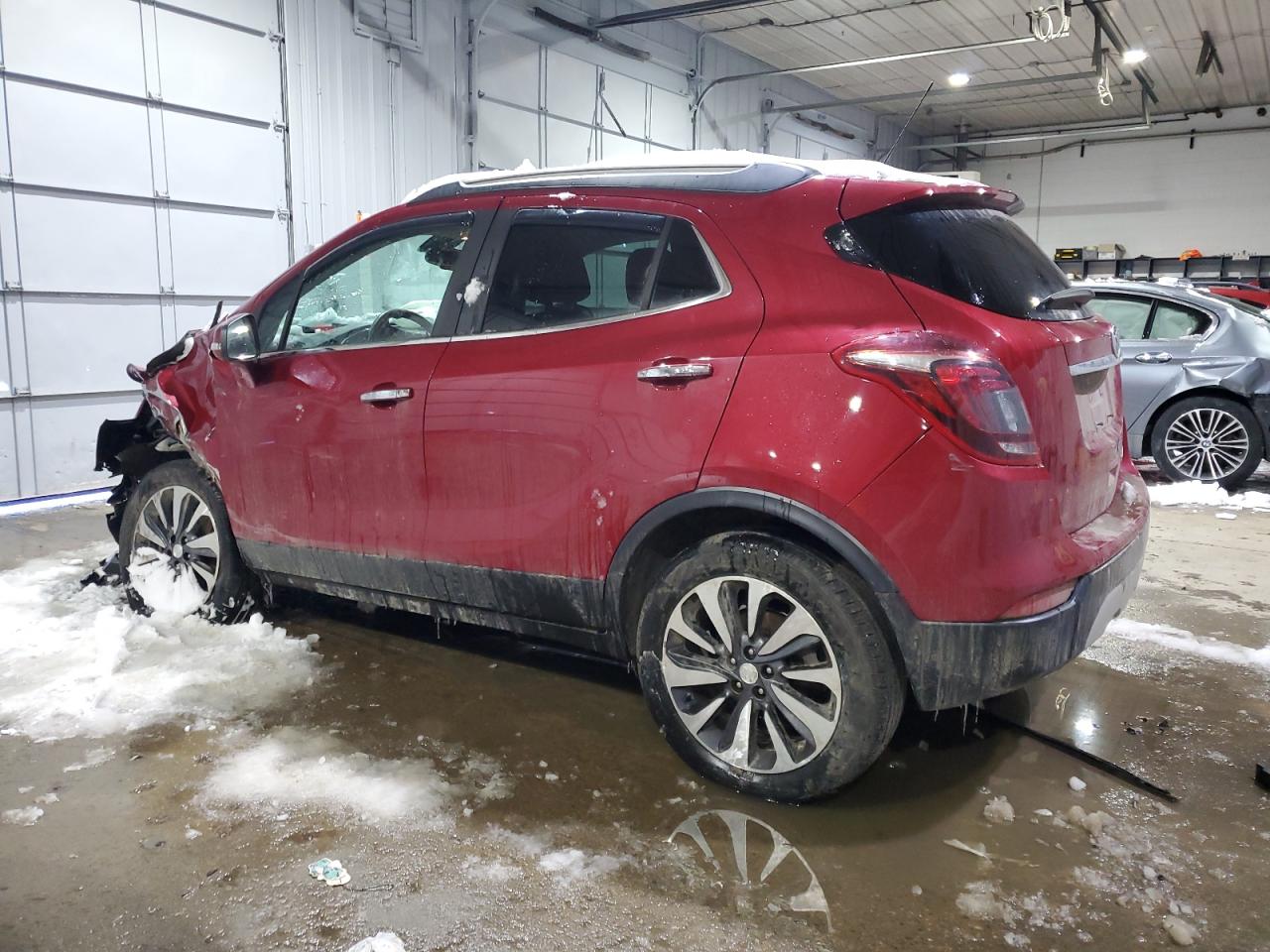 2019 Buick Encore VIN KL4CJGSM0KB755346 Copart auction photo, front end / minor dent/scratches damage thumbnail 2