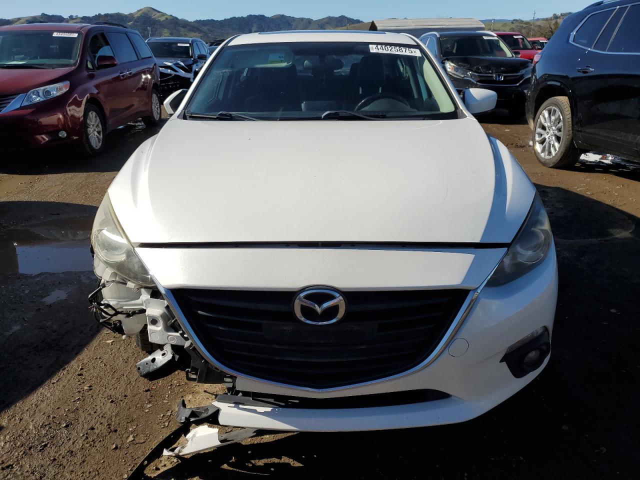 2015 Mazda 3 VIN JM1BM1M75F1245499 Copart auction photo, vandalism / front end damage thumbnail 5