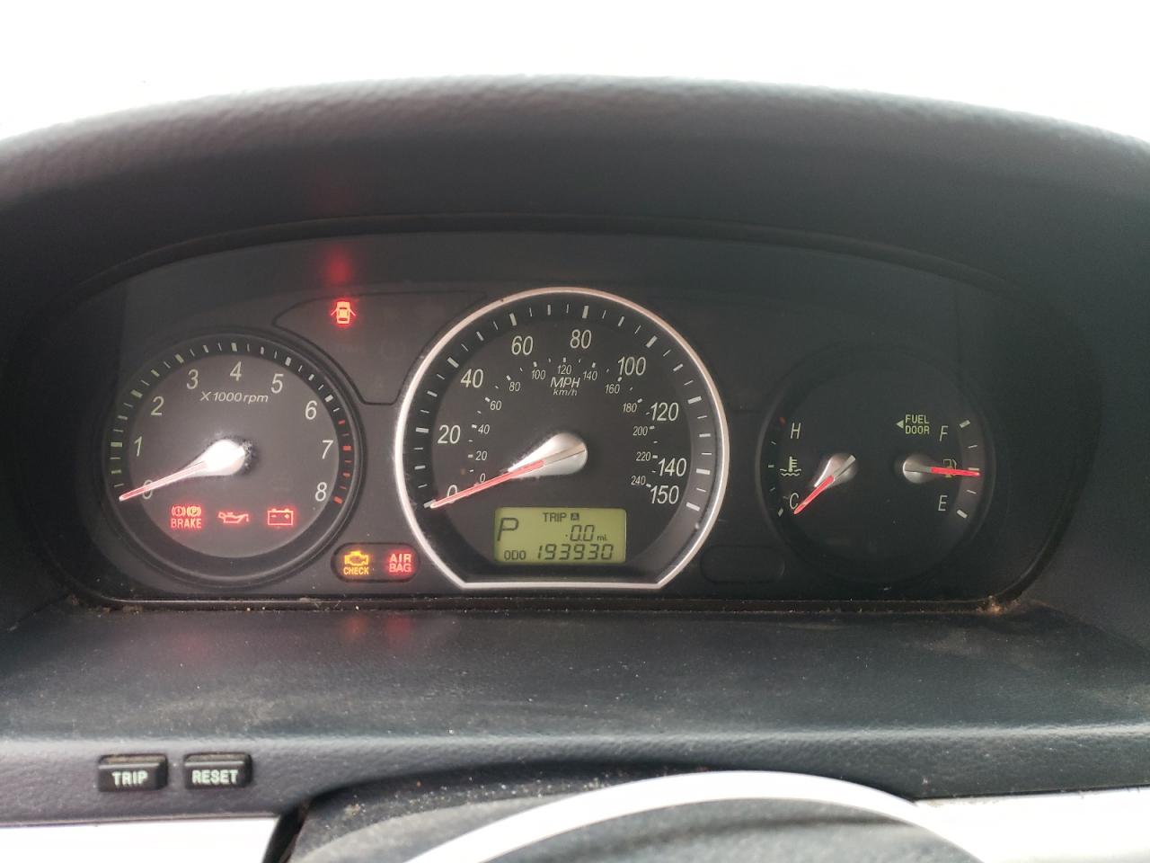 2006 Hyundai Sonata VIN KMHET46CX6A111899 Copart auction photo, mechanical damage thumbnail 9