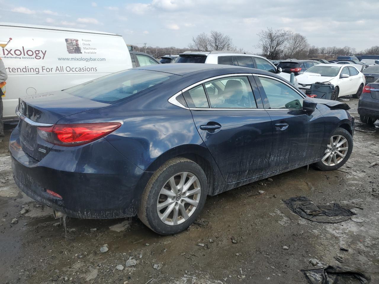 2017 Mazda 6 VIN JM1GL1U52H1125296 Copart auction photo, front end damage thumbnail 3