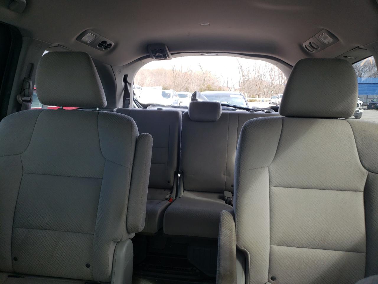 2015 Honda Odyssey VIN 5FNRL5H22FB051088 Copart auction photo, rear end / hail damage thumbnail 10
