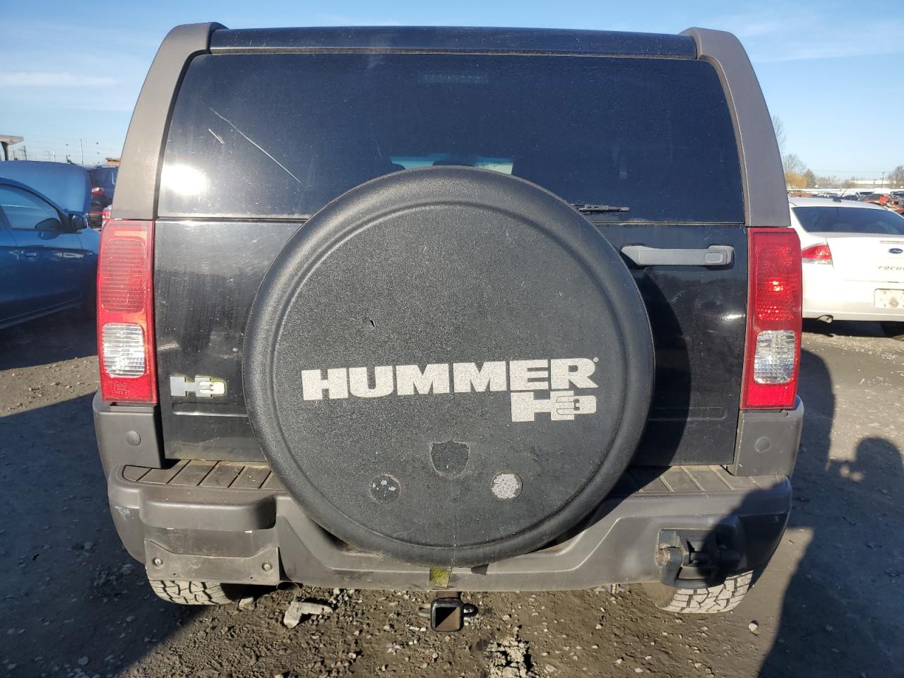 2007 Hummer H3 VIN 5GTDN13E378164248 Copart auction photo, front end damage thumbnail 6