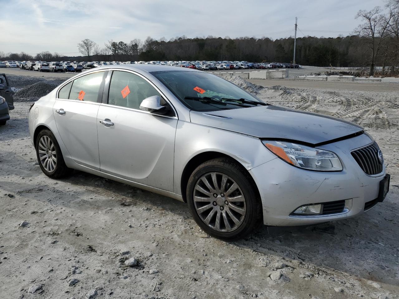 2012 Buick Regal VIN 2G4GS5EK5C9112816 Copart auction photo, rear end / side damage thumbnail 4