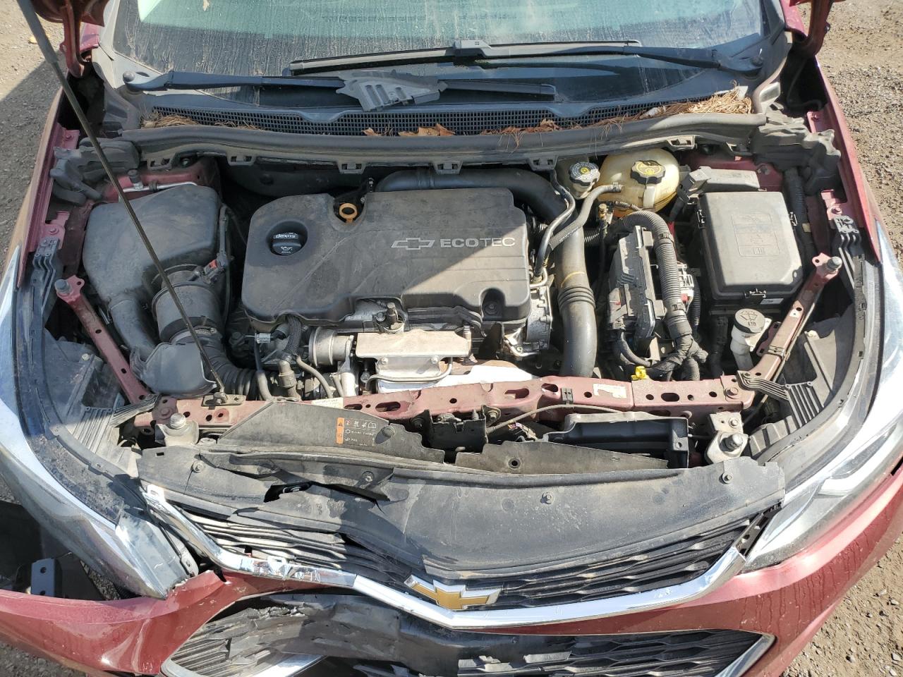2016 Chevrolet Cruze VIN 1G1BE5SM0G7314233 Copart auction photo, front end / minor dent/scratches damage thumbnail 12
