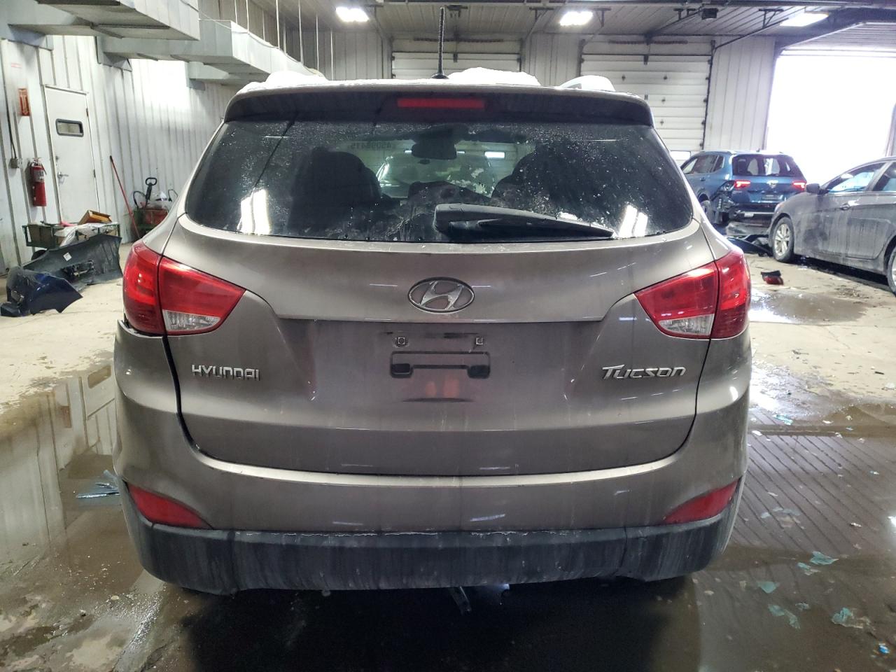 2013 Hyundai Tucson VIN KM8JU3AC4DU559029 Copart auction photo, front end damage thumbnail 6