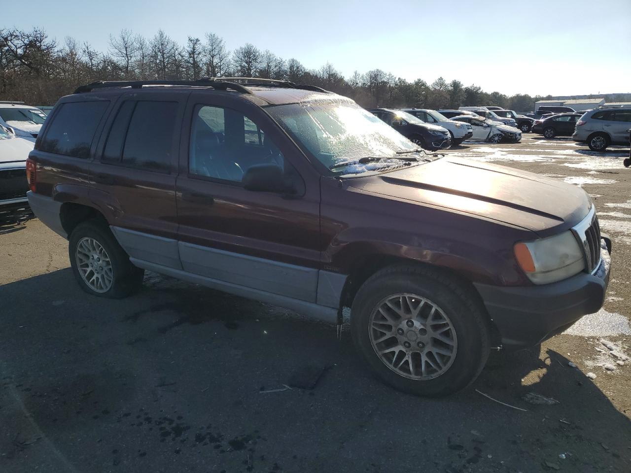 2000 Jeep Grand Cherokee VIN 1J4GW48S7YC134843 Copart auction photo, rear end damage thumbnail 4