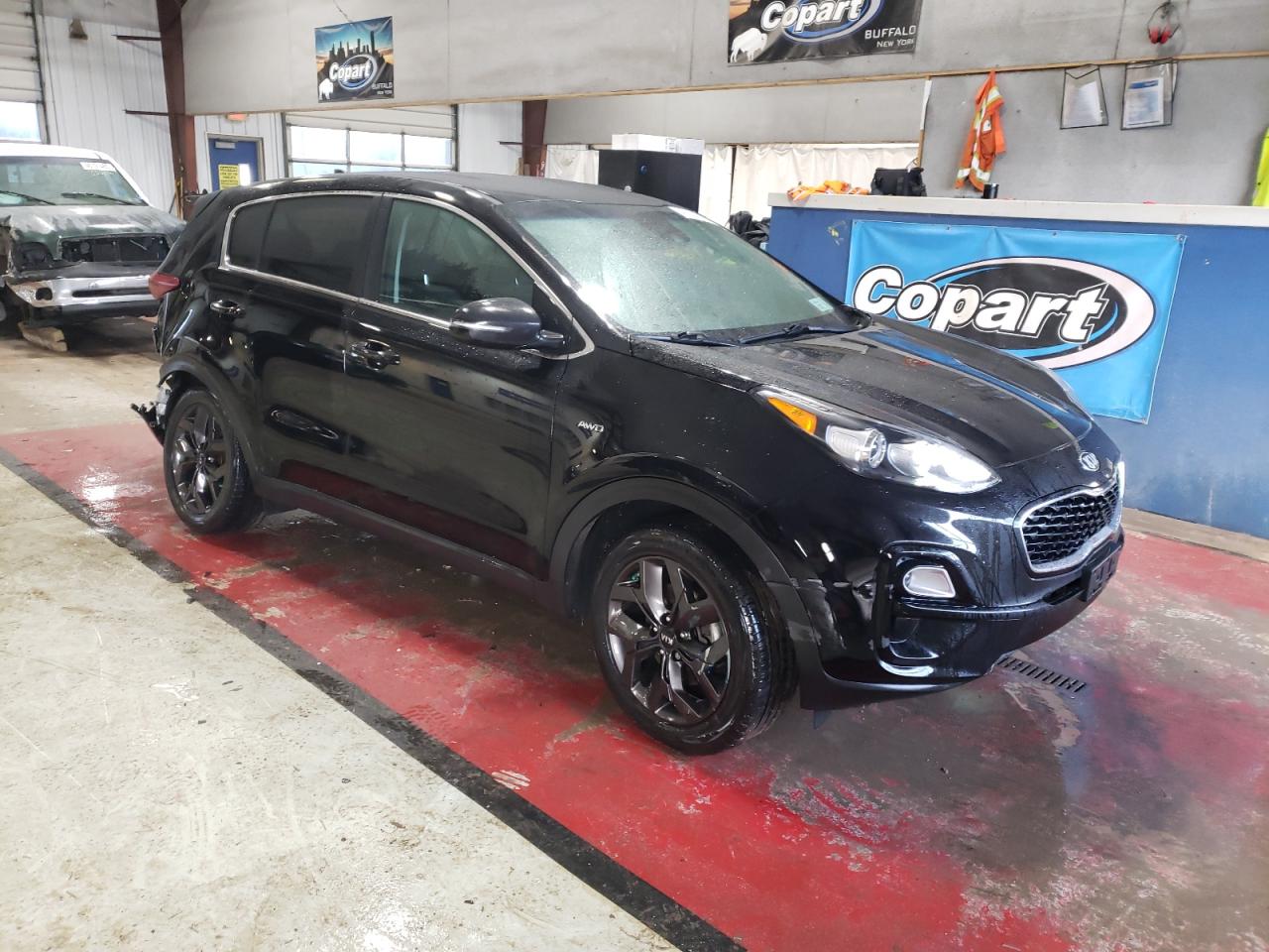 2022 KIA Sportage VIN KNDPMCAC5N7011510 Copart auction photo, rear end damage thumbnail 4