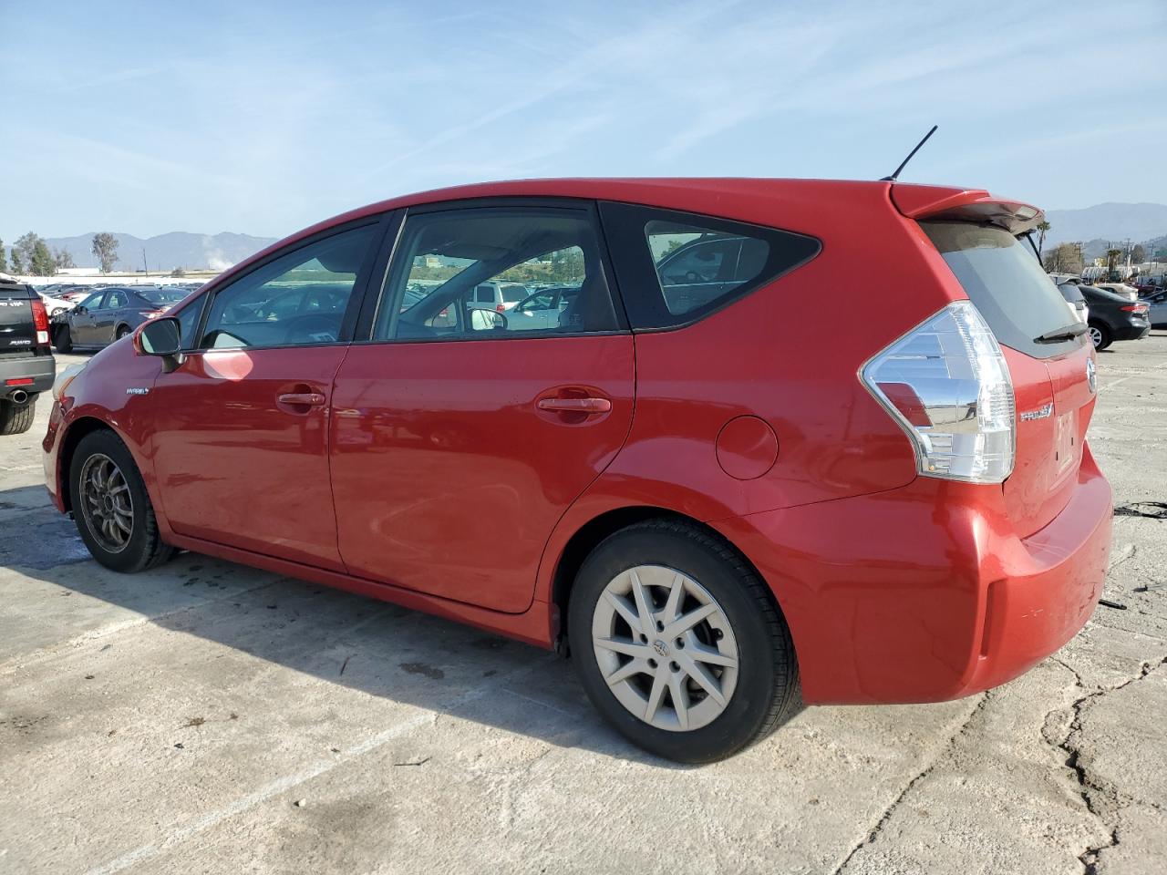 2013 Toyota Prius VIN JTDZN3EUXD3273716 Copart auction photo, vandalism damage thumbnail 2