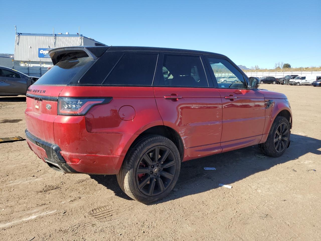 2020 Land Rover Range Rover VIN SALWS2RU1LA879277 Copart auction photo, front end / side damage thumbnail 3